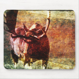 Tapis de souris de peinture de souris de Taureau