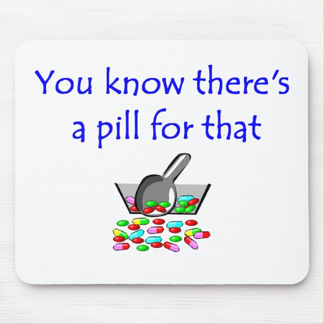Tapis de souris de pharmacien (Devant)