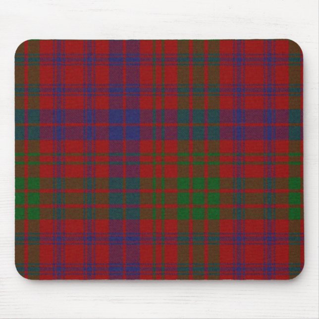 Tapis de souris de plaid de tartan de Ross (Devant)