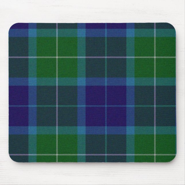Tapis de souris de plaid de tartan de Wallace (Devant)