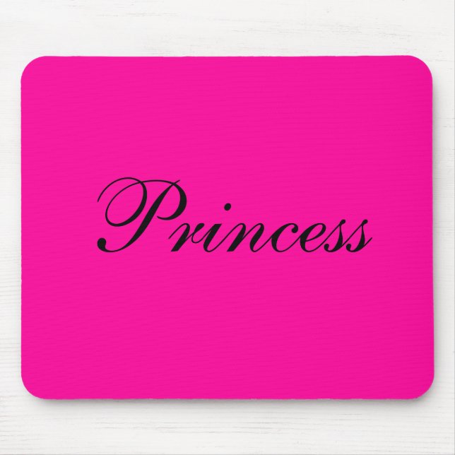 Tapis de souris de princesse (Devant)