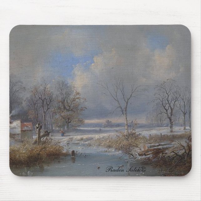 Tapis de souris de Raden Saleh® (Devant)
