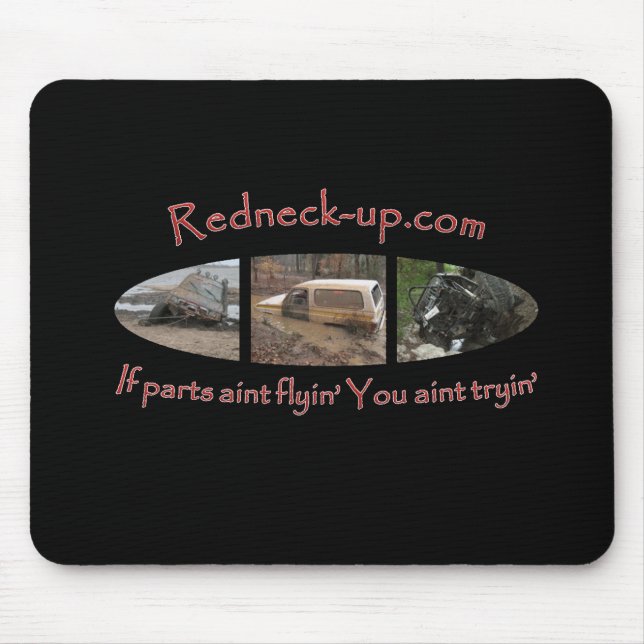 tapis de souris de Redneck-up.com (Devant)