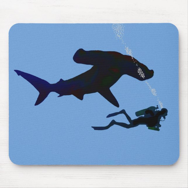 Tapis de souris de requin de SCAPHANDRE (Devant)