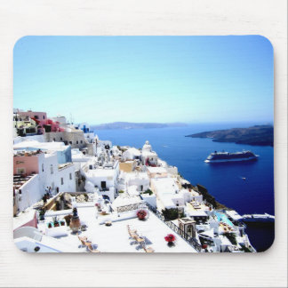 Tapis de souris de Santorini