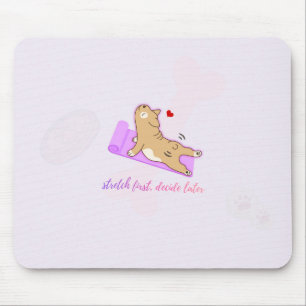 Tapis de souris de souris mignon Décoration de b