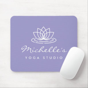 Tapis de souris de studio de yoga personnalisé ave