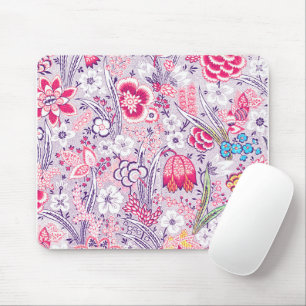 Tapis de souris de style vintage rose et violet