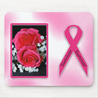 Tapis de souris de survivant de cancer du sein