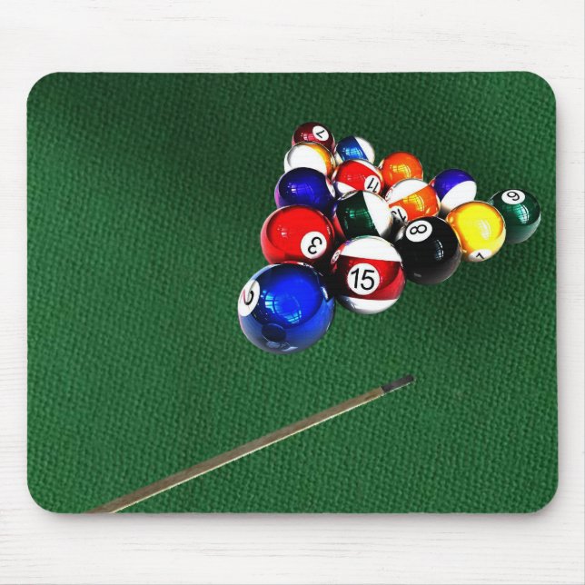 Tapis de souris de table de billard (Devant)
