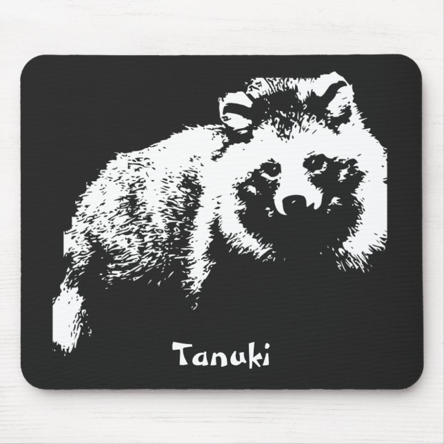 Tapis de souris de Tanuki (Devant)