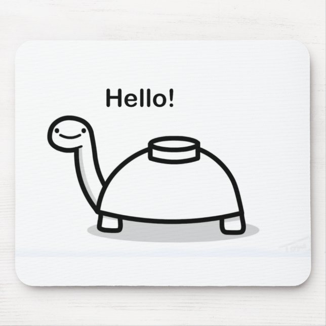 Tapis de souris de tortue de mine (Devant)