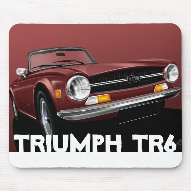 Tapis de souris de Triumph TR6 (Devant)