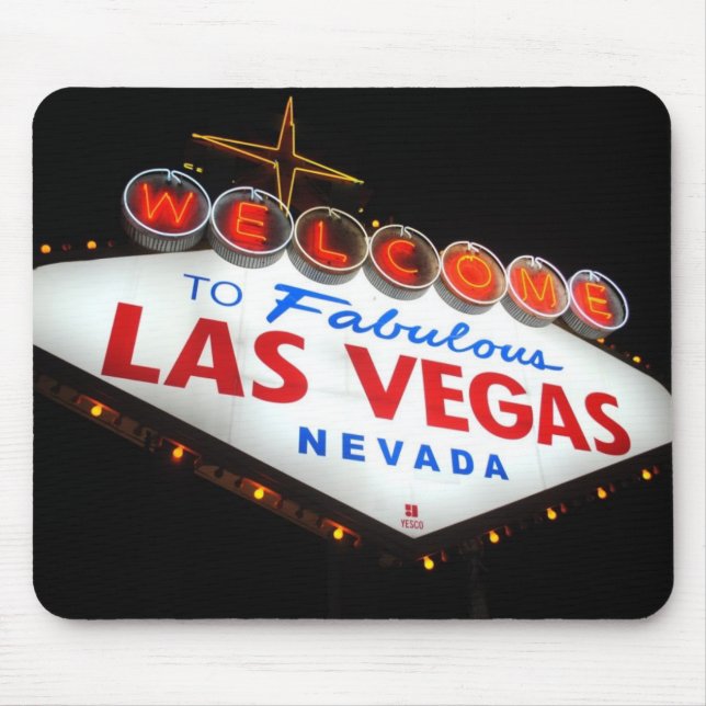 Tapis de souris de Vegas (Devant)