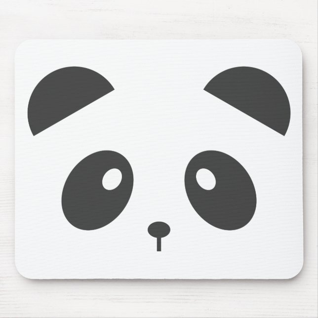 Tapis de souris de visage de panda (Devant)
