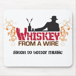 Tapis de souris de whiskey