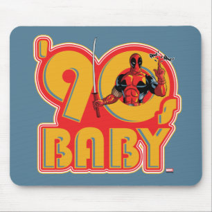 Tapis De Souris Deadpool   90's Baby