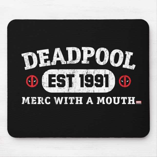 Tapis De Souris Deadpool | Est. 1991 (Devant)