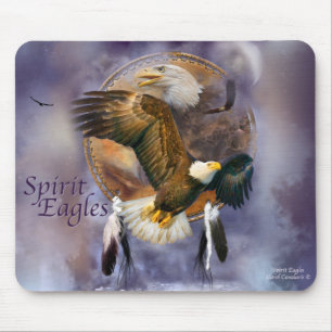 Tapis de souris d'Eagles d'esprit