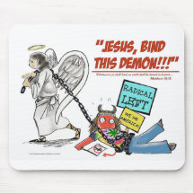 Déclarez la guerre spirituelle ! Mousepad