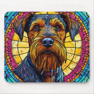 Tapis De Souris Décoration de bureau en mosaïque de chien 🐶 Migno