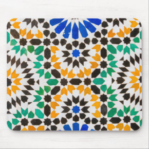 Tapis De Souris Décoration de carreaux au palais Bahia