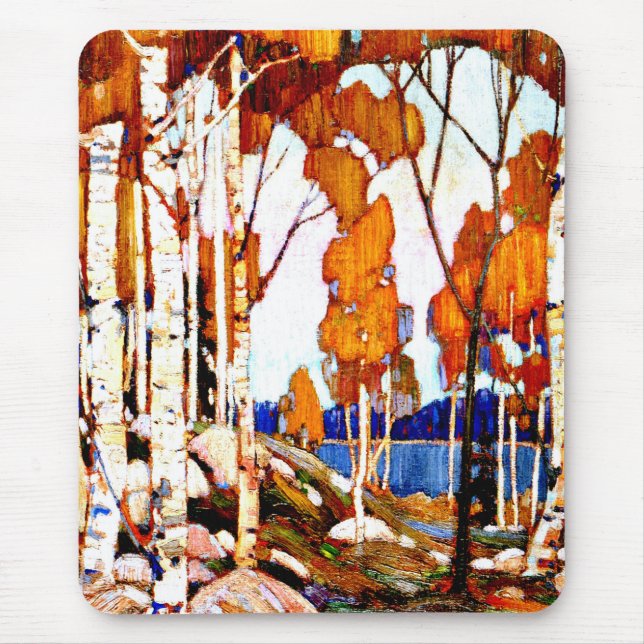 Tapis De Souris Decorative Landscape by Tom Thomson (Devant)