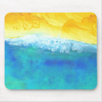 Découpage des vagues Abstraites