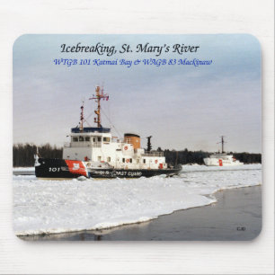 Tapis De Souris Décrochage de la rivière St. Mary's mousepad
