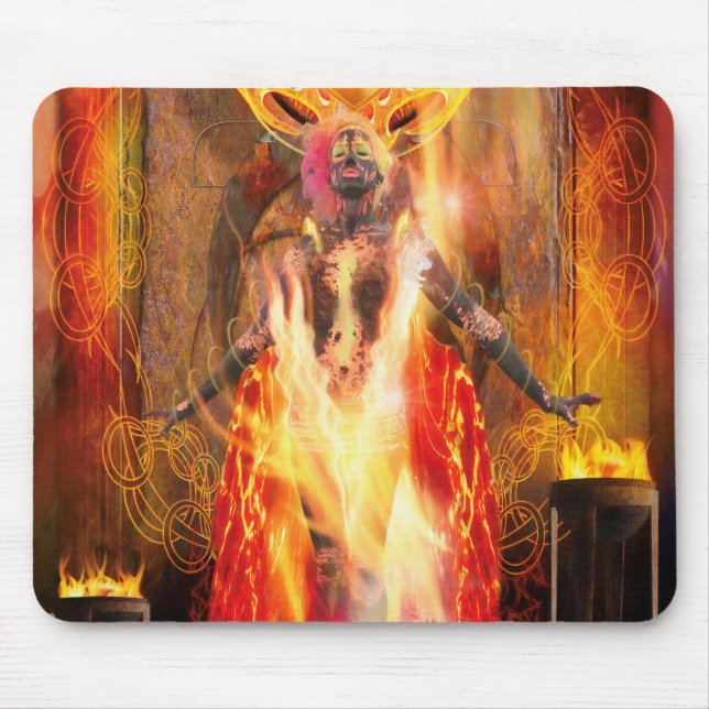 Tapis De Souris Déesse du feu PELE (Devant)