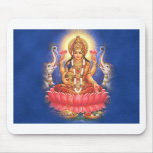 Tapis De Souris Déesse indoue Laxmi Devi Mata