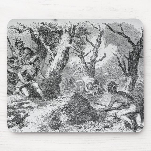 Tapis De Souris Défaite du Général Braddock (Devant)