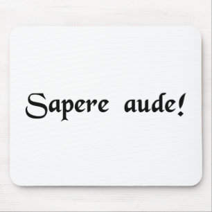 Tapis De Souris Défi à être sage !