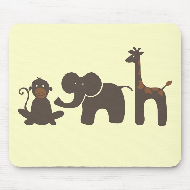 Tapis De Souris Défilé de jungle (Devant)