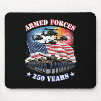 Tapis De Souris Défilé militaire des États-Unis Patriot Forces arm