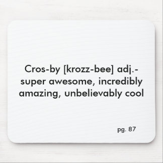 Tapis De Souris définition crosby de Sidney