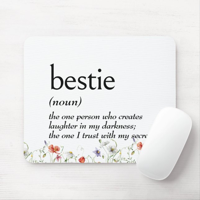 Tapis De Souris Définition De Dictionnaire Pour BESTIE (Avec souris)