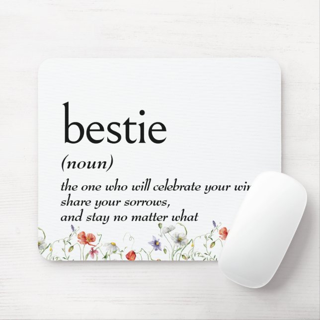 Tapis De Souris Définition De Dictionnaire Pour BESTIE (Avec souris)