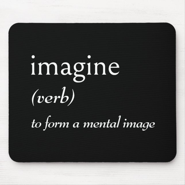 Tapis De Souris Définition de dictionnaire pour IMAGINE (Devant)