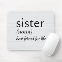 Définition de dictionnaire pour SISTER