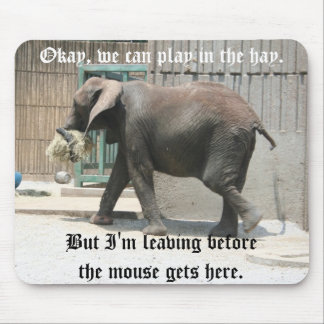Tapis de souris d'éléphant