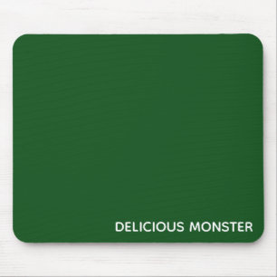 Tapis De Souris Delicious Monster green color name