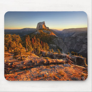 Tapis De Souris Demi-dôme au coucher du soleil - Yosemite