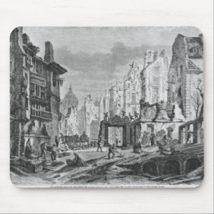 Tapis De Souris Démolitions pour le bâtiment de DES Ecoles de rue