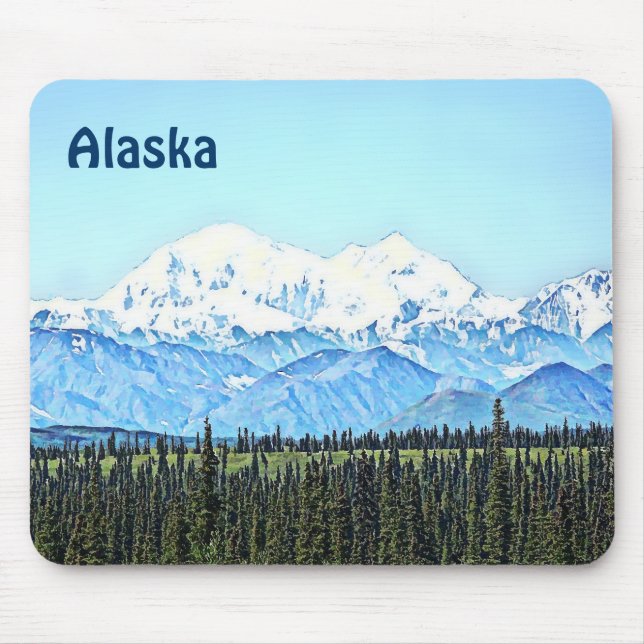Tapis De Souris Denali (Mt. McKinley) (Devant)