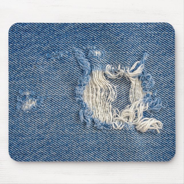Tapis De Souris Déni bleu effilé (Devant)