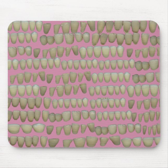 TAPIS DE SOURIS DENTISTE DENTISTRISTE ORTHODONTICS POUSSE LA BOUCH (Devant)