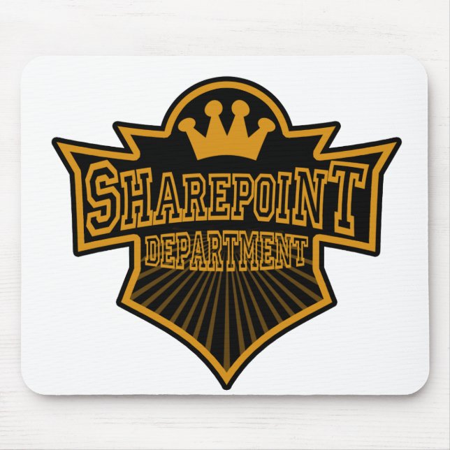 Tapis De Souris Département Mousepad de SharePoint (Devant)