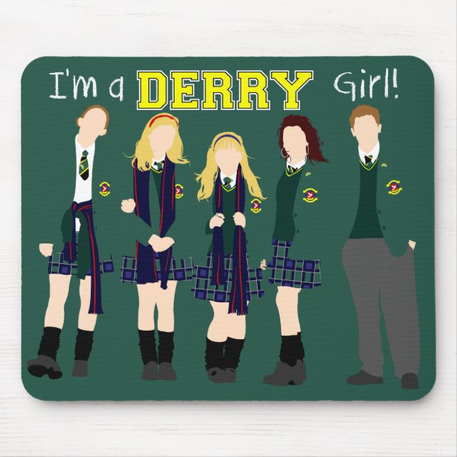 Tapis De Souris Derry Girls (Devant)