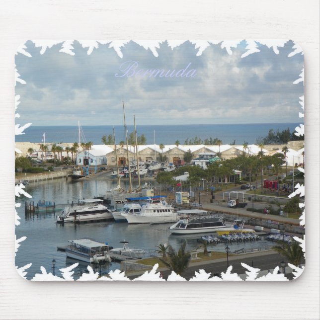 Tapis de souris des Bermudes (Devant)